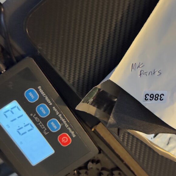 Michael Kors Men's Dress Pants 34X32 Charcoal Flat Front Straight Stretch NWT - Picture 11 of 11